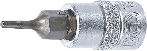 Bit-Einsatz | Antrieb Innenvierkant 6,3 mm (1/4&quot;) | T-Profil (für Torx) T7
