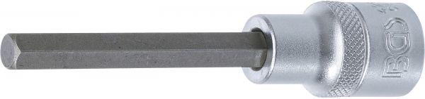 Bit-Einsatz | Länge 100 mm | Antrieb Innenvierkant 12,5 mm (1/2&quot;) | Innensechskant 8 mm