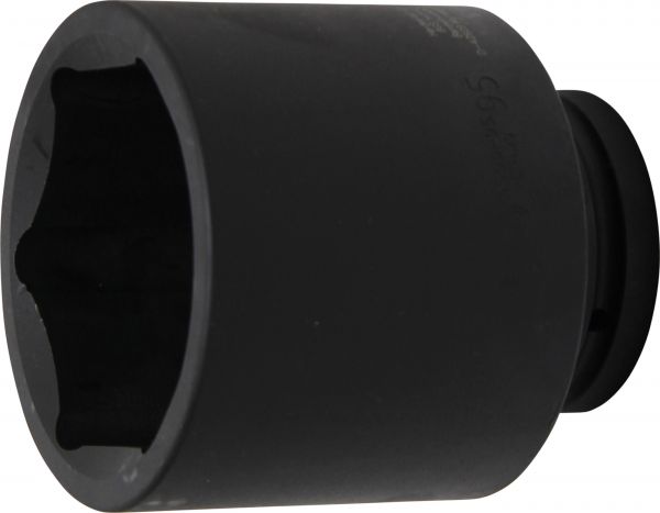 Kraft-Steckschlüssel-Einsatz Sechskant, tief | Antrieb Innenvierkant 25 mm (1&quot;) | SW 95 mm