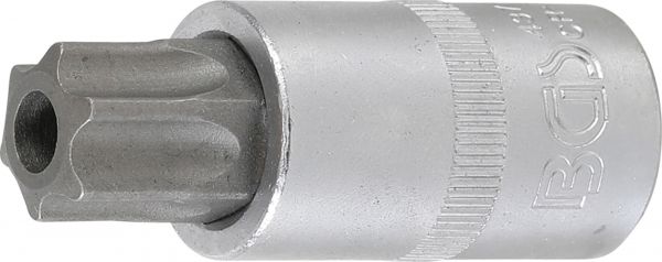 Bit-Einsatz | Antrieb Innenvierkant 12,5 mm (1/2&quot;) | T-Profil (für Torx) mit Bohrung T70