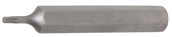 Bit | Länge 75 mm | Antrieb Außensechskant 10 mm (3/8&quot;) | T-Profil (für Torx) T10
