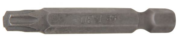 Bit | Länge 50 mm | Antrieb Außensechskant 6,3 mm (1/4&quot;) | T-Profil (für Torx) T30