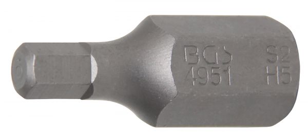 Bit | Antrieb Außensechskant 10 mm (3/8&quot;) | Innensechskant 5 mm