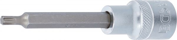 Bit-Einsatz | Länge 100 mm | Antrieb Innenvierkant 12,5 mm (1/2&quot;) | Keil-Profil (für RIBE) M5