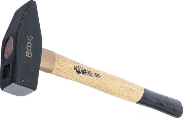 Schlosserhammer | Holz-Stiel | DIN 1041 | 2000 g