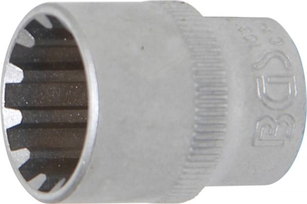 Steckschlüssel-Einsatz Gear Lock | Antrieb Innenvierkant 10 mm (3/8&quot;) | SW 17 mm