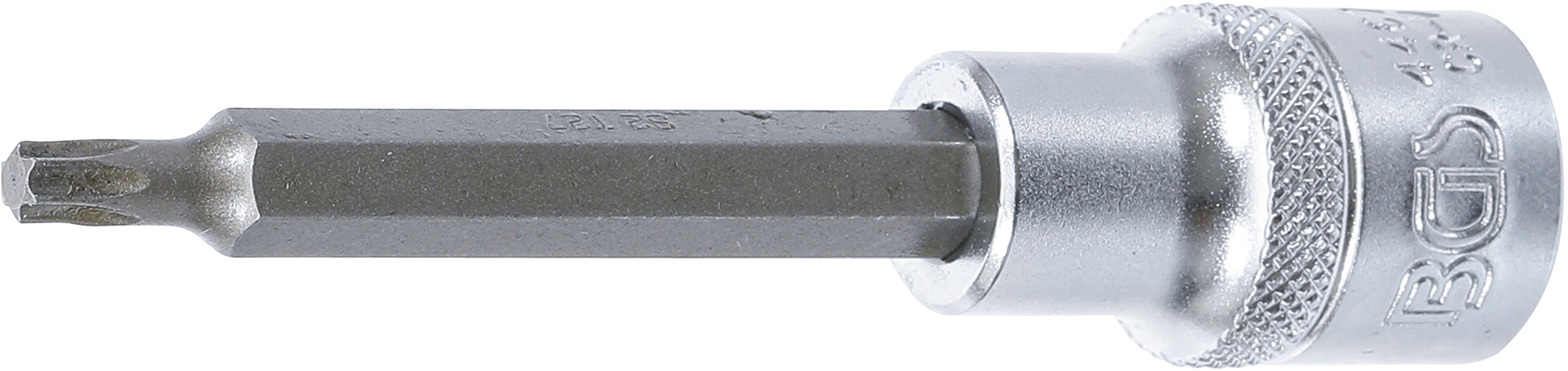 fü Länge 100 mm 1/2" Bit-Einsatz - T-Profil Antrieb Innenvierkant 12,5 mm 